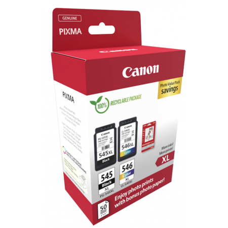 Tinteiro Canon PG545XL + CL546XL Original